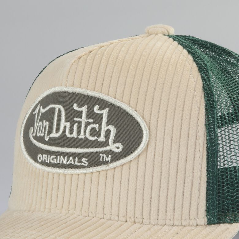 2023 Billig Von Dutch Originals -Trucker Boston Cap, beige/khaki F0817666-01259 Bis Zu 80% Rabatt